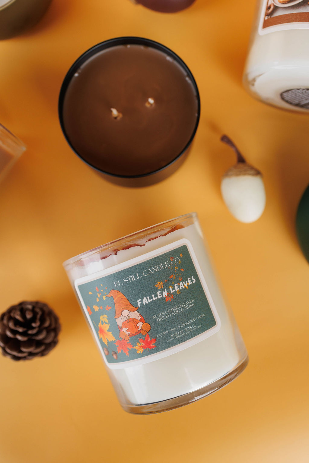 Fallen Leaves Candle