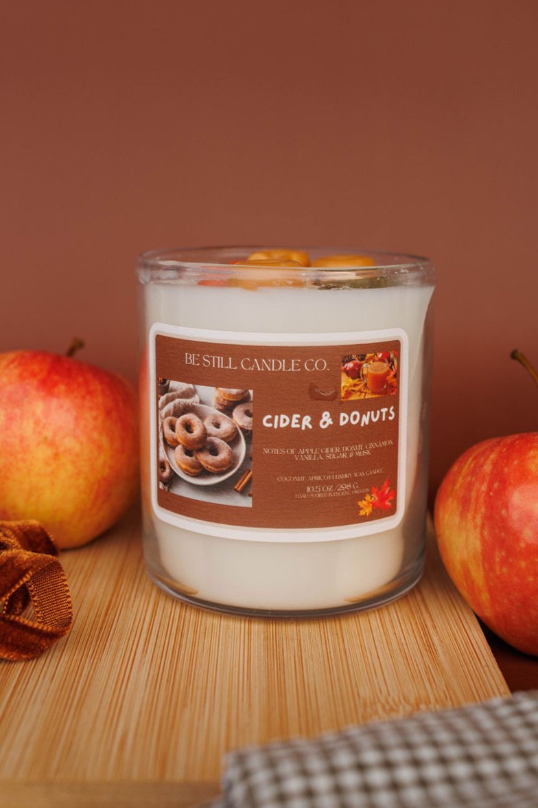 Cider and Donuts Candle