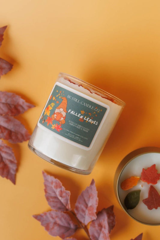 Fallen Leaves Candle